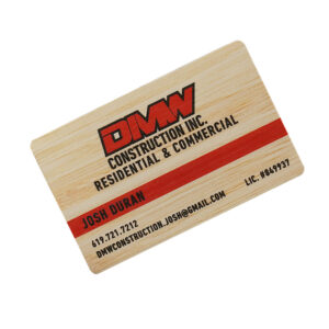 Wood Card
