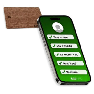 Wooden Digital Business Card