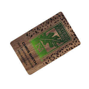 Wood Business Cards