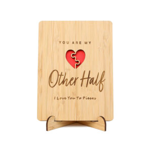 I Love You Wooden Greeting Cards