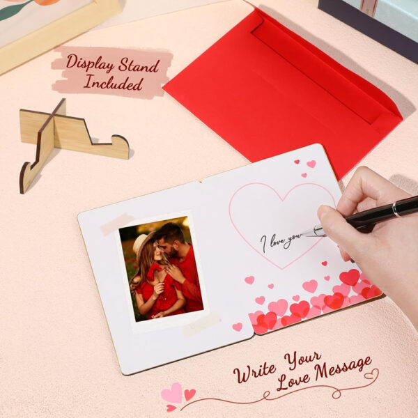 I Love You Wooden Greeting Cards - Image 3