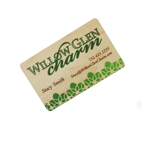 UV Full Color Printing Basswood Personalised Wooden Card - Image 7
