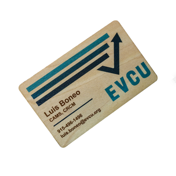UV Full Color Printing Basswood Personalised Wooden Card - Image 5