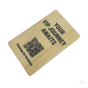 Wooden Digital Name Card