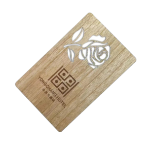 Laser Cut Wood Cards
