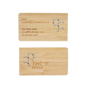 Wooden Digital Business Card Maker