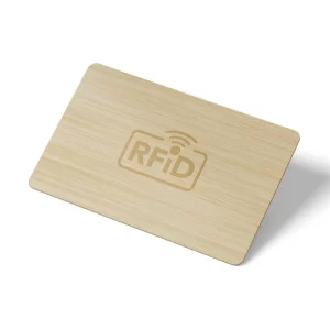 Wood Electronic Key Card in Hotel