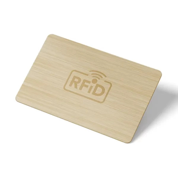 Wood Electronic Key Card in Hotel