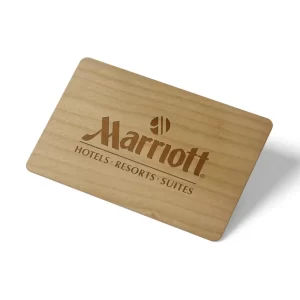 Custom Wood Hotel Key Cards