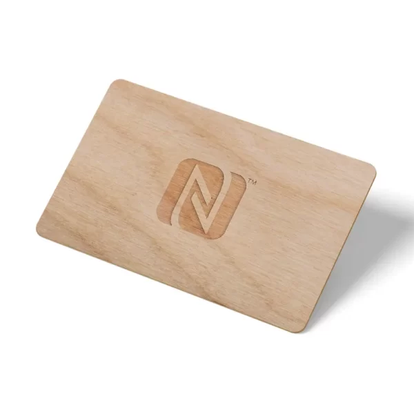 Wood Digital Hotel Key Card - Image 2