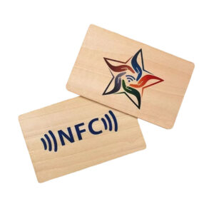 NFC Wooden Business Card Ntag213 Ntag215 Ntag216