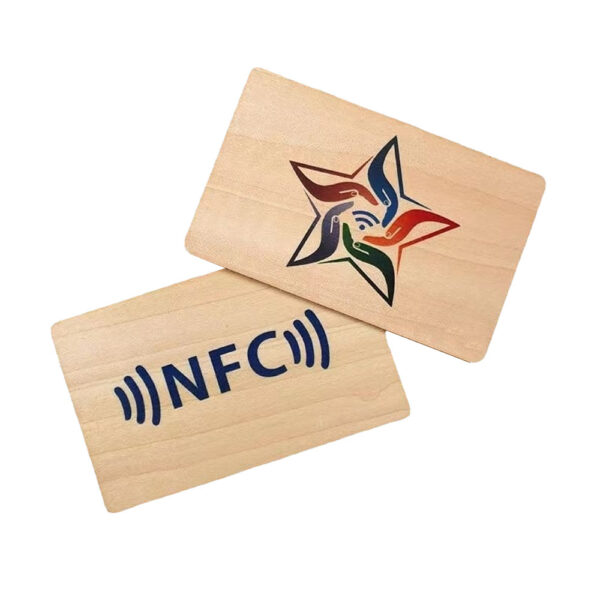 Wooden Electronic Name Card - Image 2