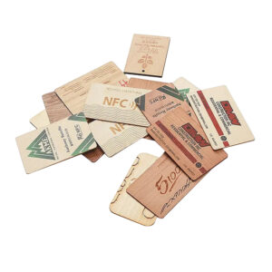 Wooden Digital Biz Card
