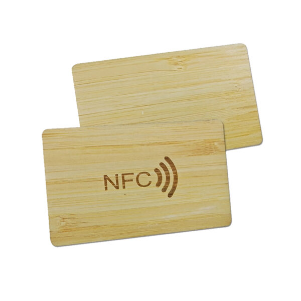 NFC Wooden Business Card Ntag213 Ntag215 Ntag216 - Image 3