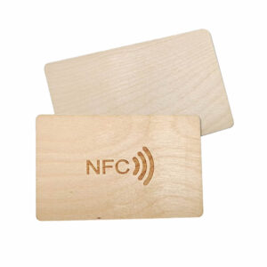 Wooden Electronic Name Card
