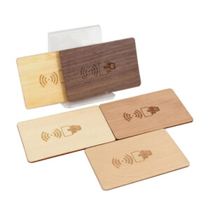 Wooden E Business Card