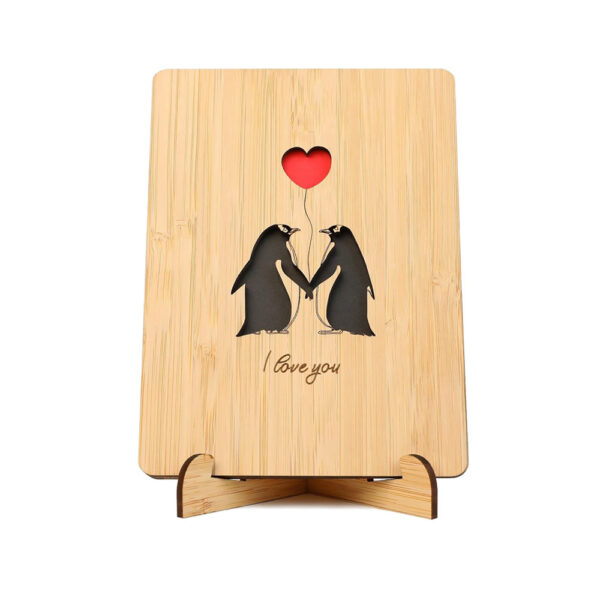 Wood Valentines Day Cards - Image 2