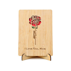 Happy Mother's Day Wooden Greeting Cards