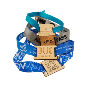 Eco Wristbands with Wooden RFID Tag