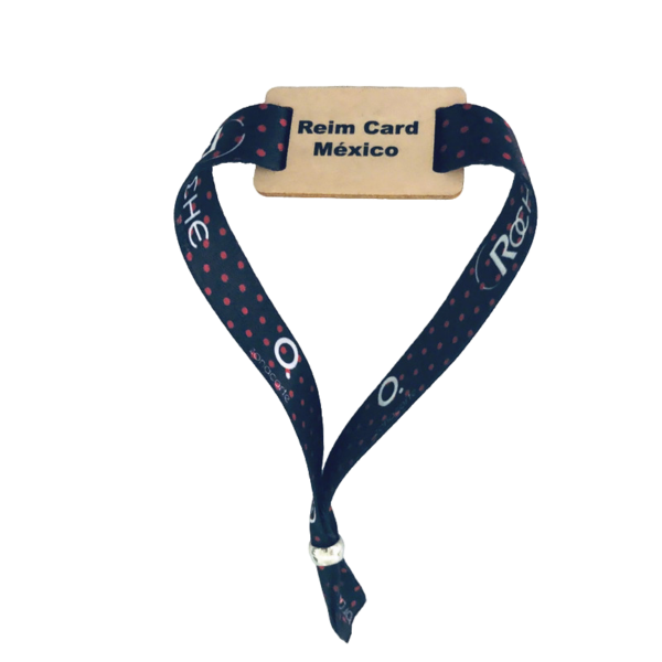 RFID Fabric Wristband with Wooden Tag - Image 8