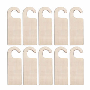 wooden door hangers to paint