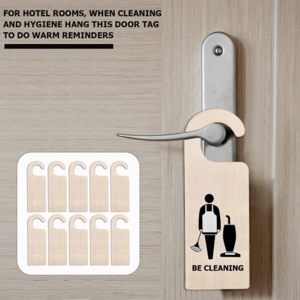 wooden door hangers to paint - Image 4